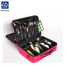 Wholesale 2019 Cosmetic bags Makeup Train Case with Light Mirror